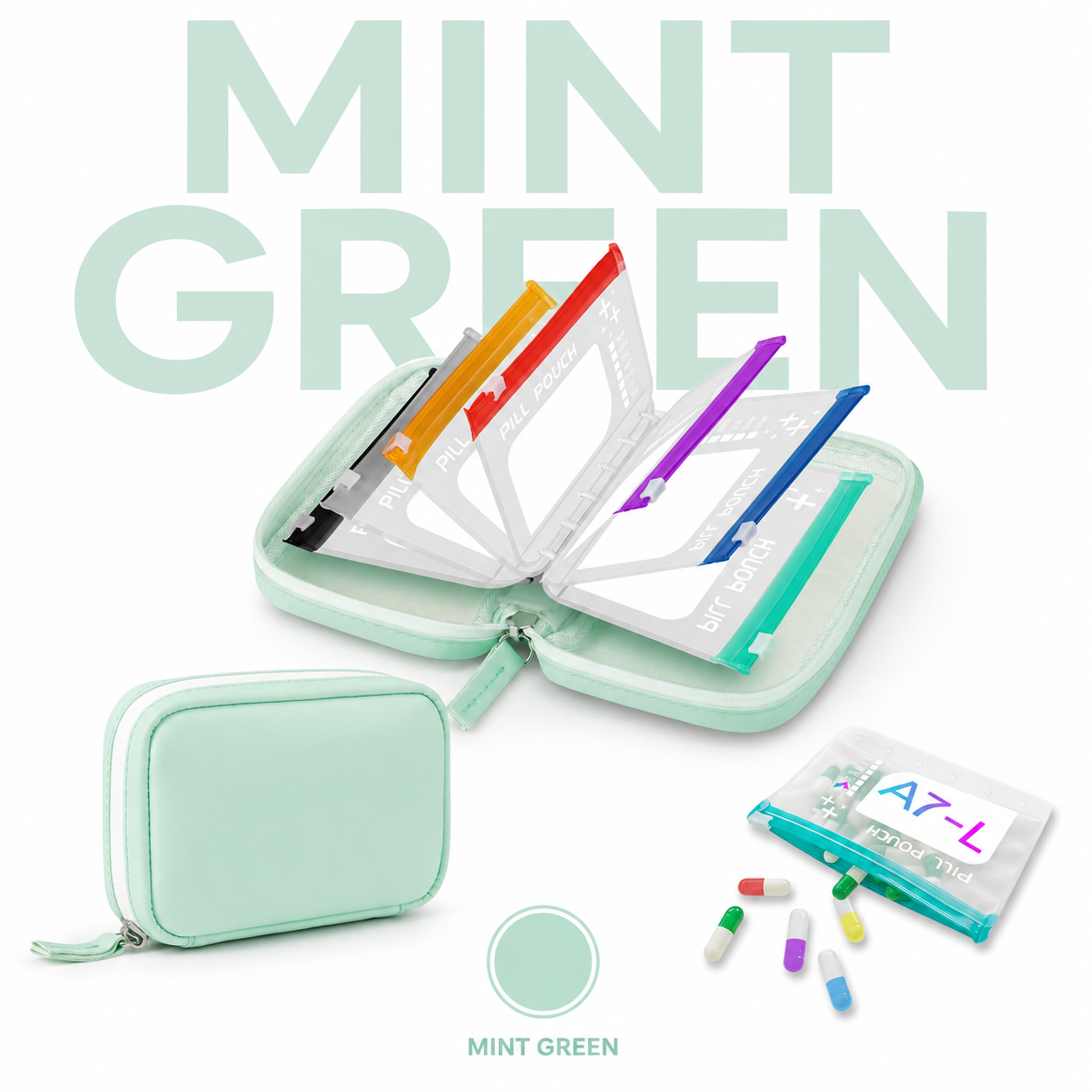 🔥50% OFF TODAY💊14-Pouch Medicine & Supplement Organizer