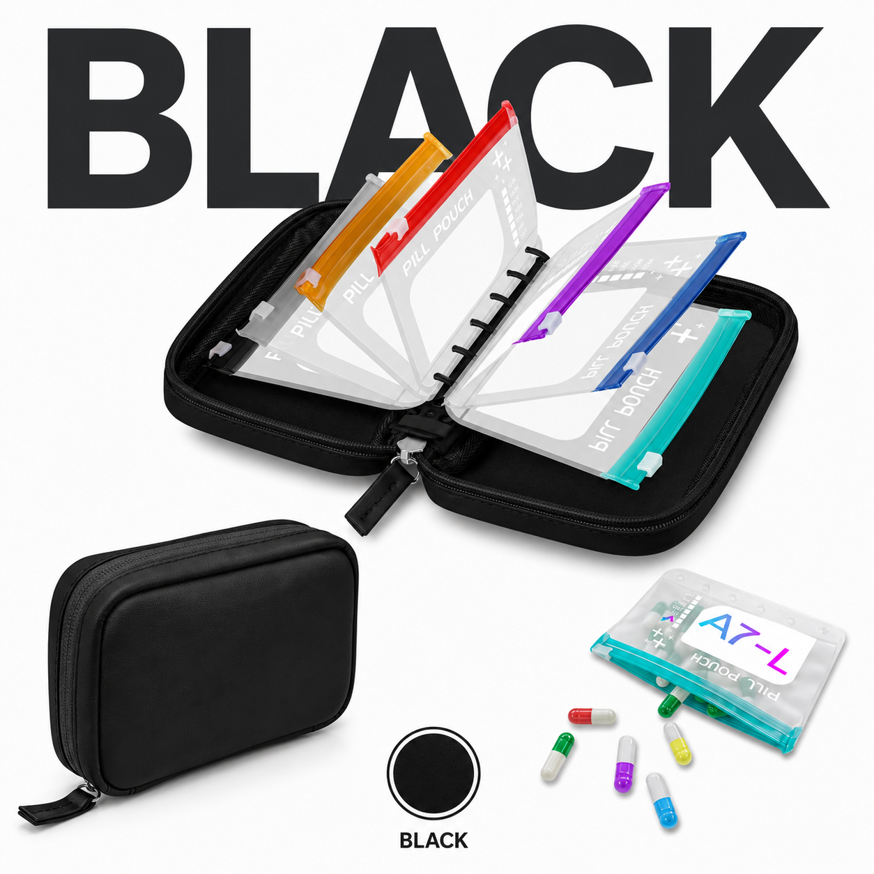 🔥50% OFF TODAY💊14-Pouch Medicine & Supplement Organizer