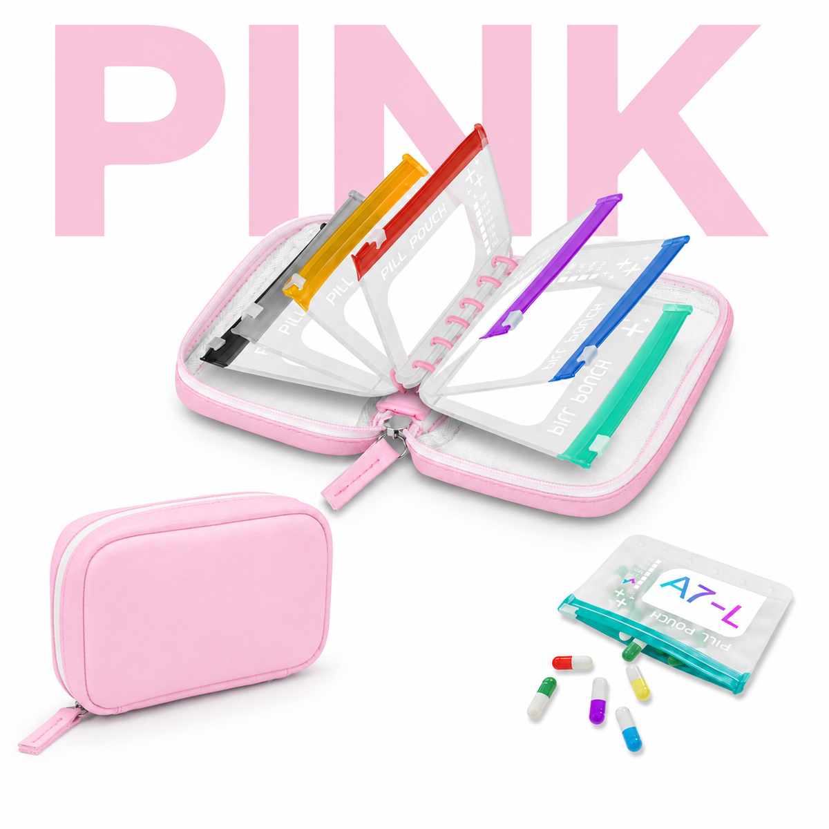 🔥50% OFF TODAY💊14-Pouch Medicine & Supplement Organizer