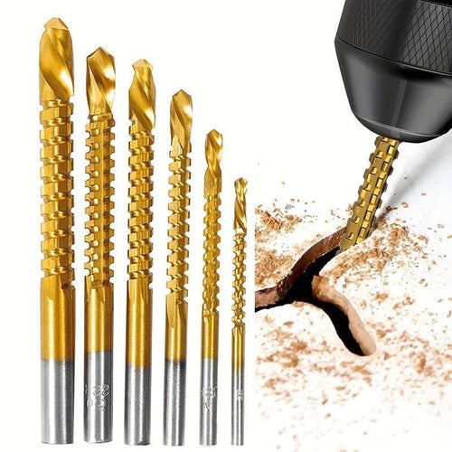 ⚙️ HSS Serrated Drill Saw Bit Set – Multi-Material Tool 🛠️