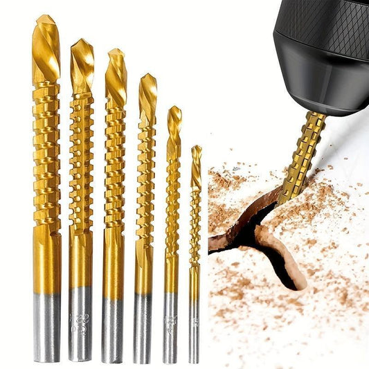 ⚙️ HSS Serrated Drill Saw Bit Set – Multi-Material Tool 🛠️