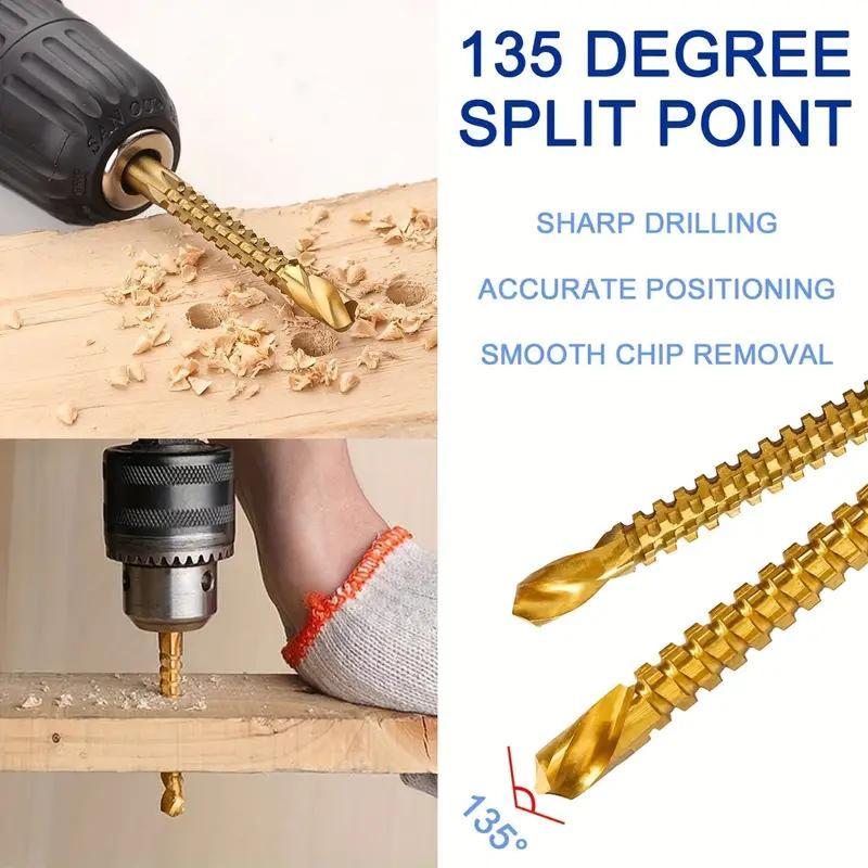 ⚙️ HSS Serrated Drill Saw Bit Set – Multi-Material Tool 🛠️