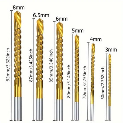 ⚙️ HSS Serrated Drill Saw Bit Set – Multi-Material Tool 🛠️