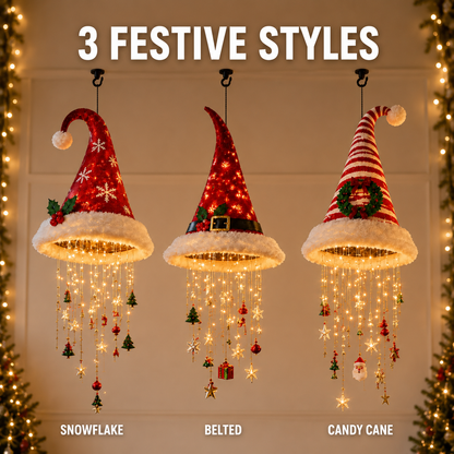 🎄 Holiday Lighted Christmas Garland – Warm LED Door Decor ✨