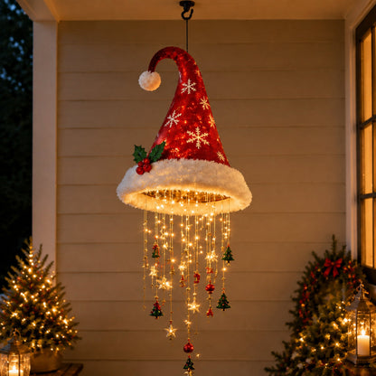 🎄 Holiday Lighted Christmas Garland – Warm LED Door Decor ✨