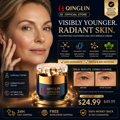 ✨ Polypeptide Face Cream 50g – Hydrating Anti-Wrinkle & Firming Skincare