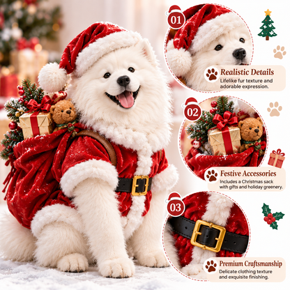 🐾 24-Day Samoyed Advent Calendar – 24 Fluffy Christmas Surprises for Dog Lovers 🎄