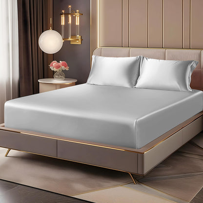 Buy 2 Free Shipping❄️ Cooling Fitted Sheet for Hot Sleepers | Soft & Breathable Bed Sheet 🛏️