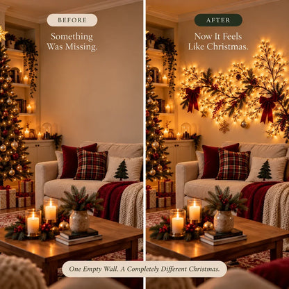 🎄 GlowVine™ Flexible Christmas Wall Lights