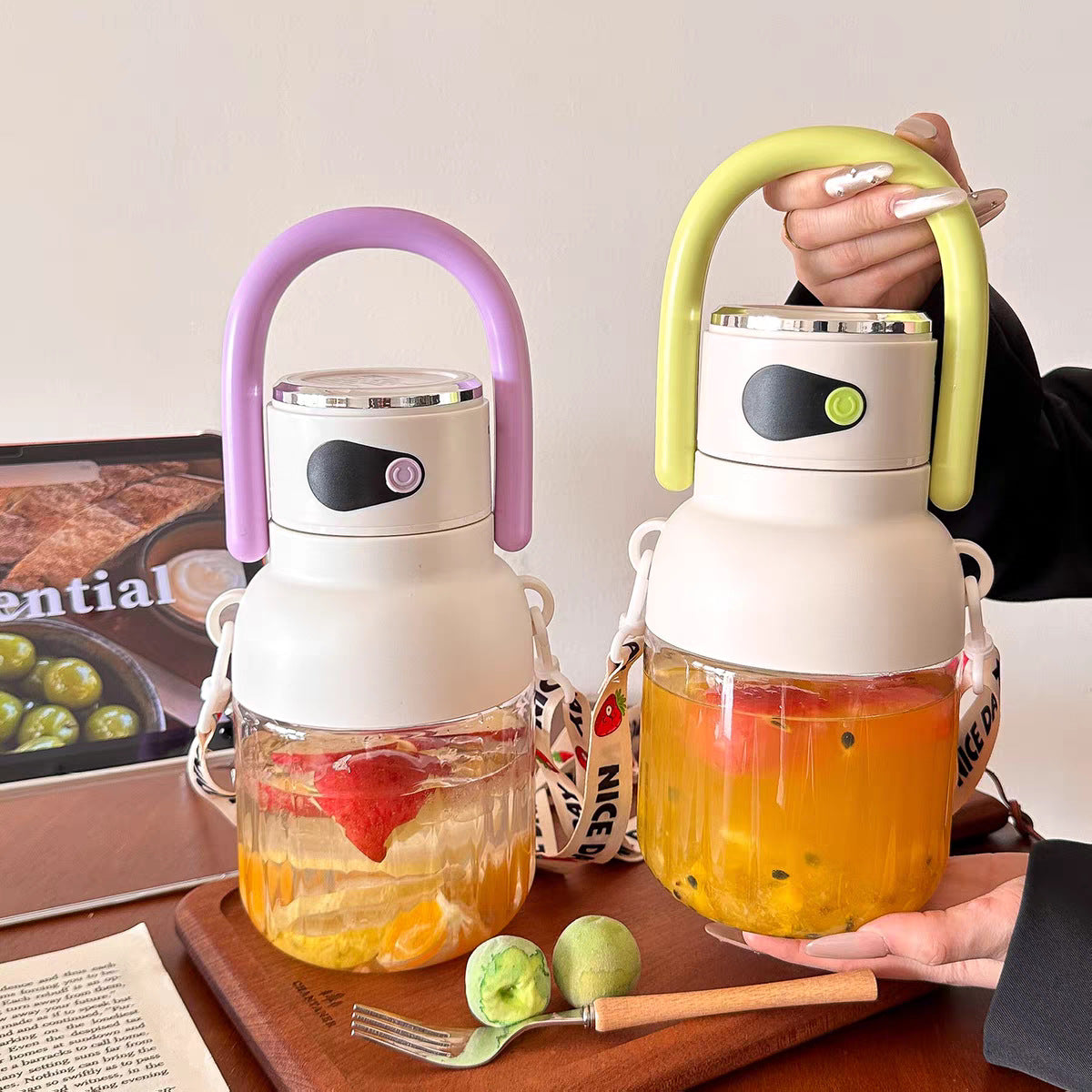 🥤 33oz Cordless Portable Blender | USB Rechargeable Smoothie Maker