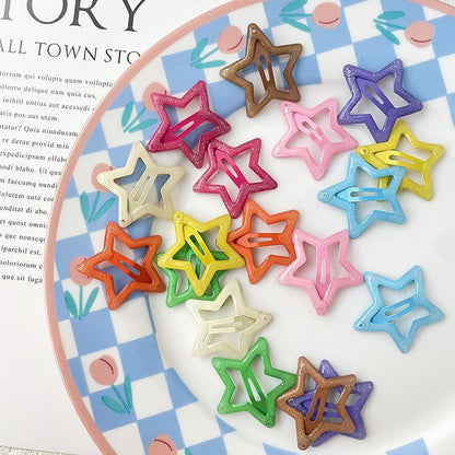 🔥 50% OFF Colorful Y2K Star Hair Clips ⭐ Cute & Easy Everyday Style