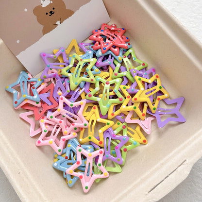 🔥 50% OFF Colorful Y2K Star Hair Clips ⭐ Cute & Easy Everyday Style