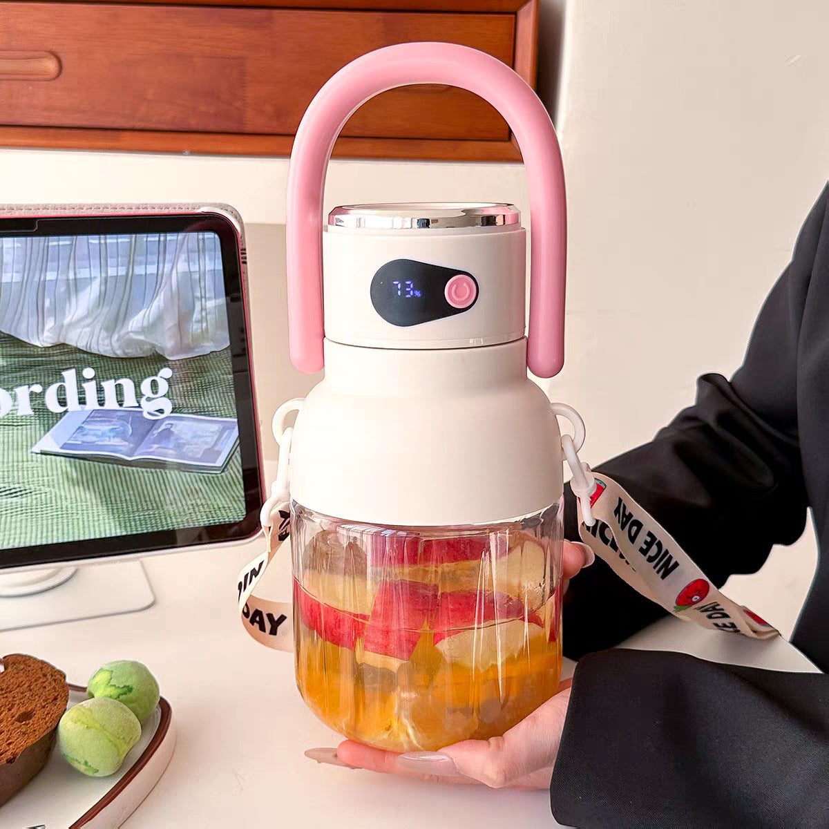 🥤 33oz Cordless Portable Blender | USB Rechargeable Smoothie Maker