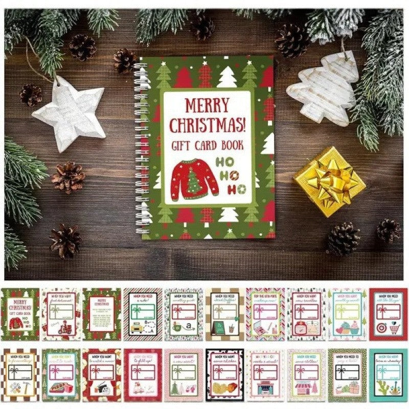🔥 LIMITED-TIME 50% OFF 🎁 Christmas Gift Card Book