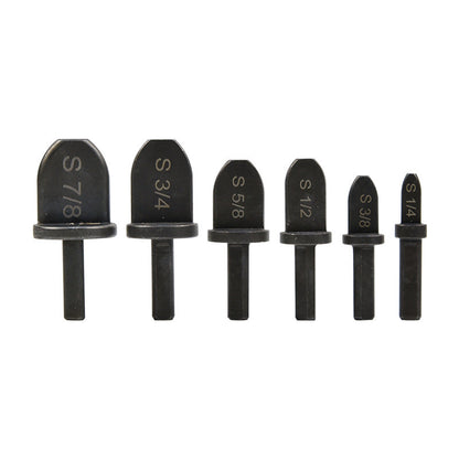 ⚡Copper Pipe Swage Tool Kit – 6 Drill Bits for A/C Repair (1/4"–7/8")