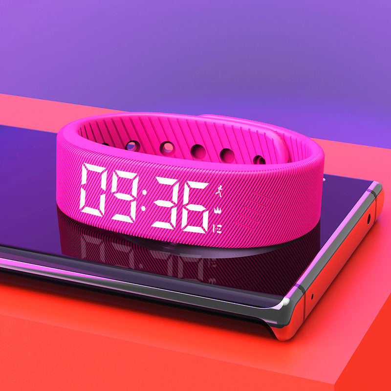⚡ 50% OFF – USB Rechargeable Fitness Tracker & Silent Alarm