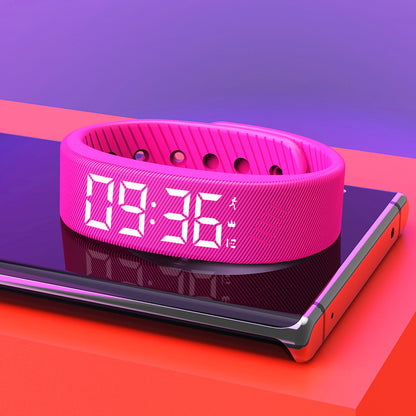 ⚡ 50% OFF – USB Rechargeable Fitness Tracker & Silent Alarm