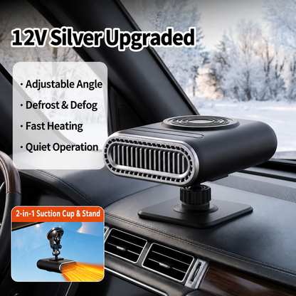 🎁Black Friday Special Discount✨🚙12V Portable Car Heater - 12v Power, Adjustable Defogging Windshield Demister