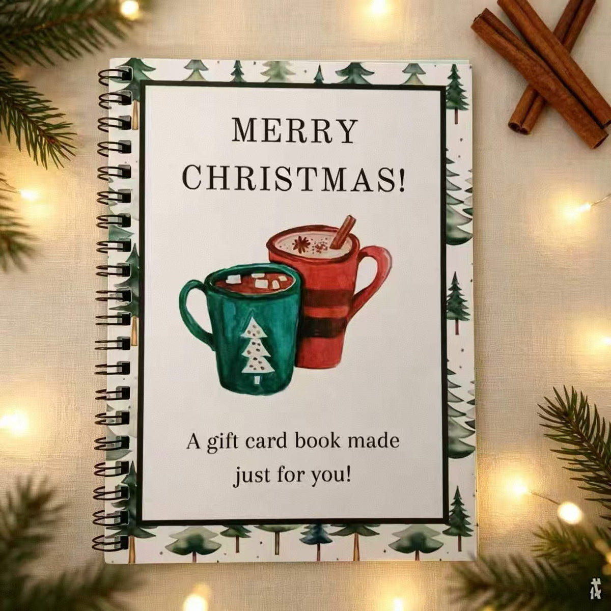 🔥 LIMITED-TIME 50% OFF 🎁 Christmas Gift Card Book