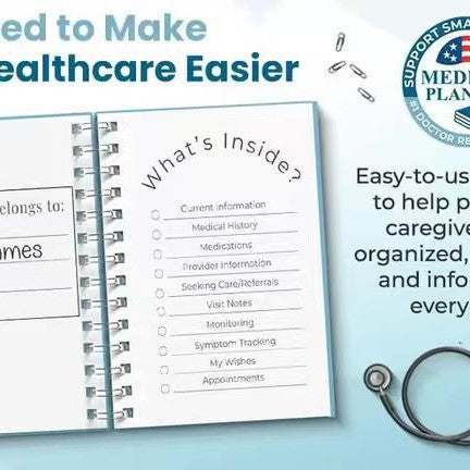 📖 Medical Visit Logbook – Health Planner & Appointment Tracker 🩺