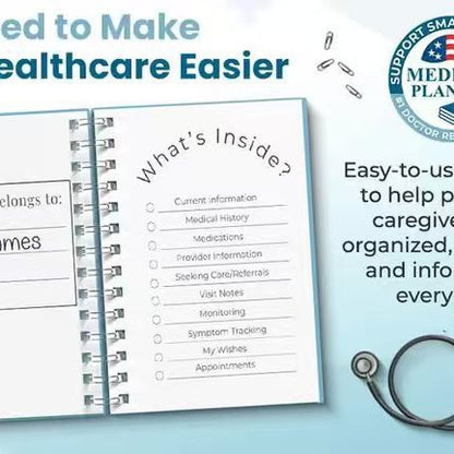 📖 Medical Visit Logbook – Health Planner & Appointment Tracker 🩺