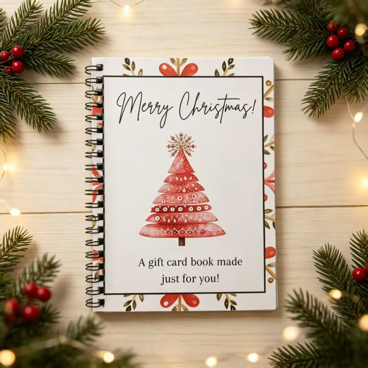 🔥 LIMITED-TIME 50% OFF 🎁 Christmas Gift Card Book
