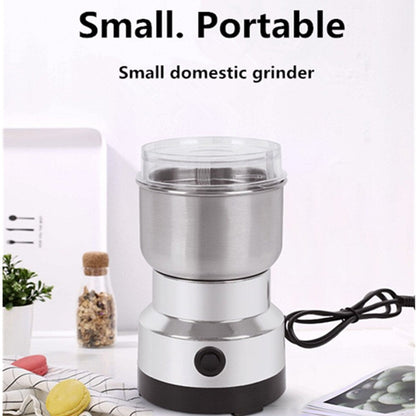 🌿 High-Speed Stainless Steel Electric Grain & Spice Grinder ☕