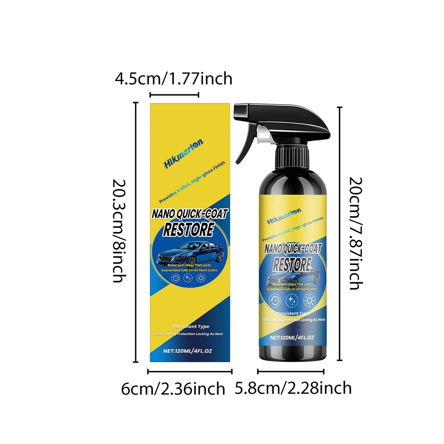 🔥 Last Day 55% OFF 🔥Advanced 3-in-1 Nano Ceramic Coating & Car Restorer