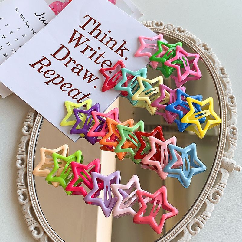 🔥 50% OFF Colorful Y2K Star Hair Clips ⭐ Cute & Easy Everyday Style