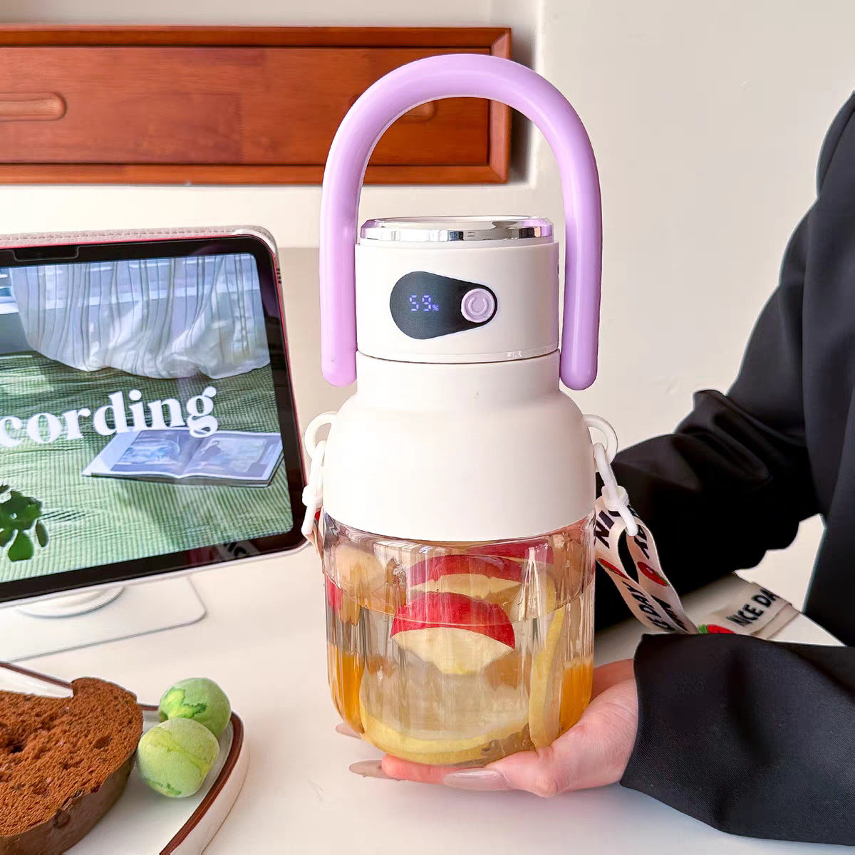 🥤 33oz Cordless Portable Blender | USB Rechargeable Smoothie Maker