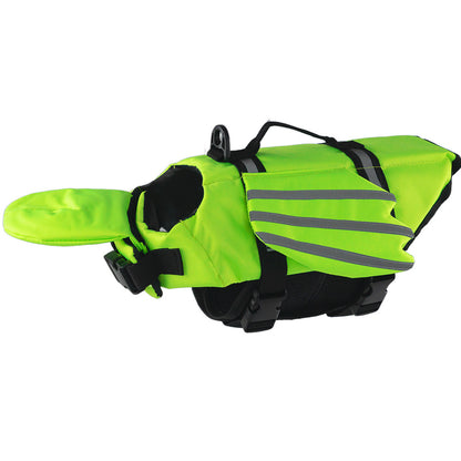 Adjustable Dog Life Jacket with Cute Wing Design