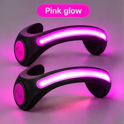 🏃 LED Shoe Heel Lights ✨ Stay Visible on Every Night Run