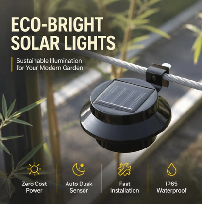 Outdoor Waterproof Solar LED Gutter Wall Lights