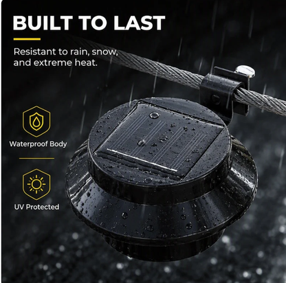 Outdoor Waterproof Solar LED Gutter Wall Lights