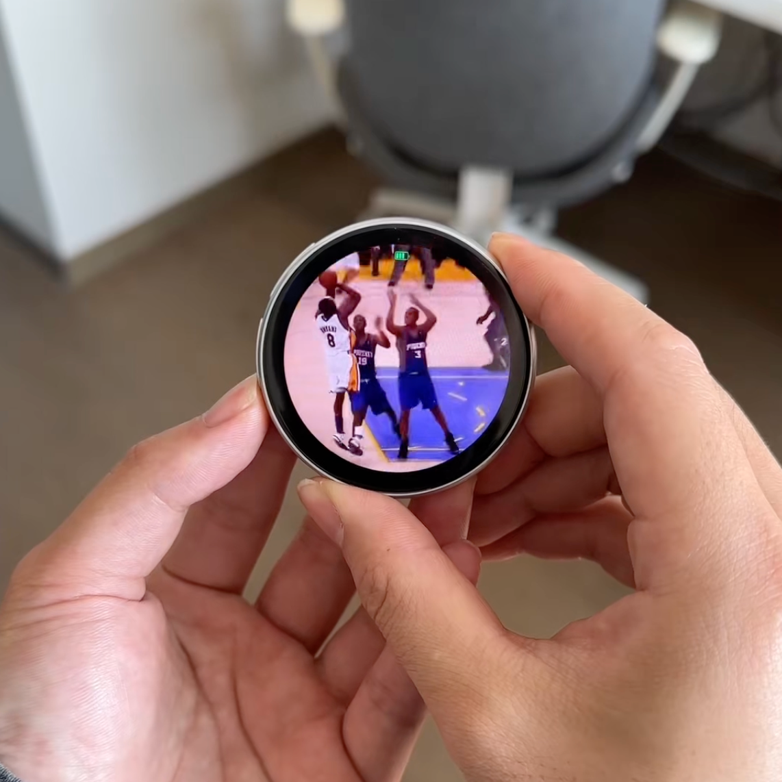 ✨ Smart Digital Display Badge | Photos, GIFs & Custom Style
