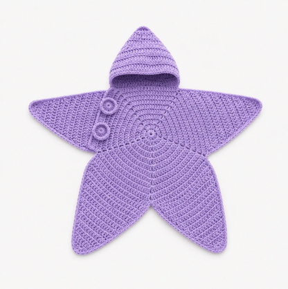 👶Turn Your Little One Into the Cutest Starfish Ever! – Handmade Baby Outfit🥹