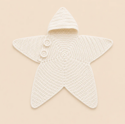 👶Turn Your Little One Into the Cutest Starfish Ever! – Handmade Baby Outfit🥹