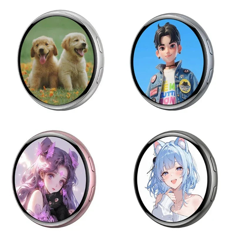 ✨ Smart Digital Display Badge | Photos, GIFs & Custom Style