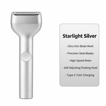 🪒Men's Rechargeable Foil Electric Shaver ⚡🧔– Efficient Close Shaving, Cordless Portable Wet & Dry Beard Razor for Daily Grooming