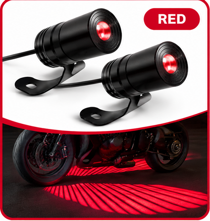 🏍️ Dual Motorcycle Laser Projector Lights