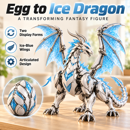 🐉 ORMELIVA Mythic Beasts Transforming Egg Fantasy Figures - 7 Legendary Designs 🥚