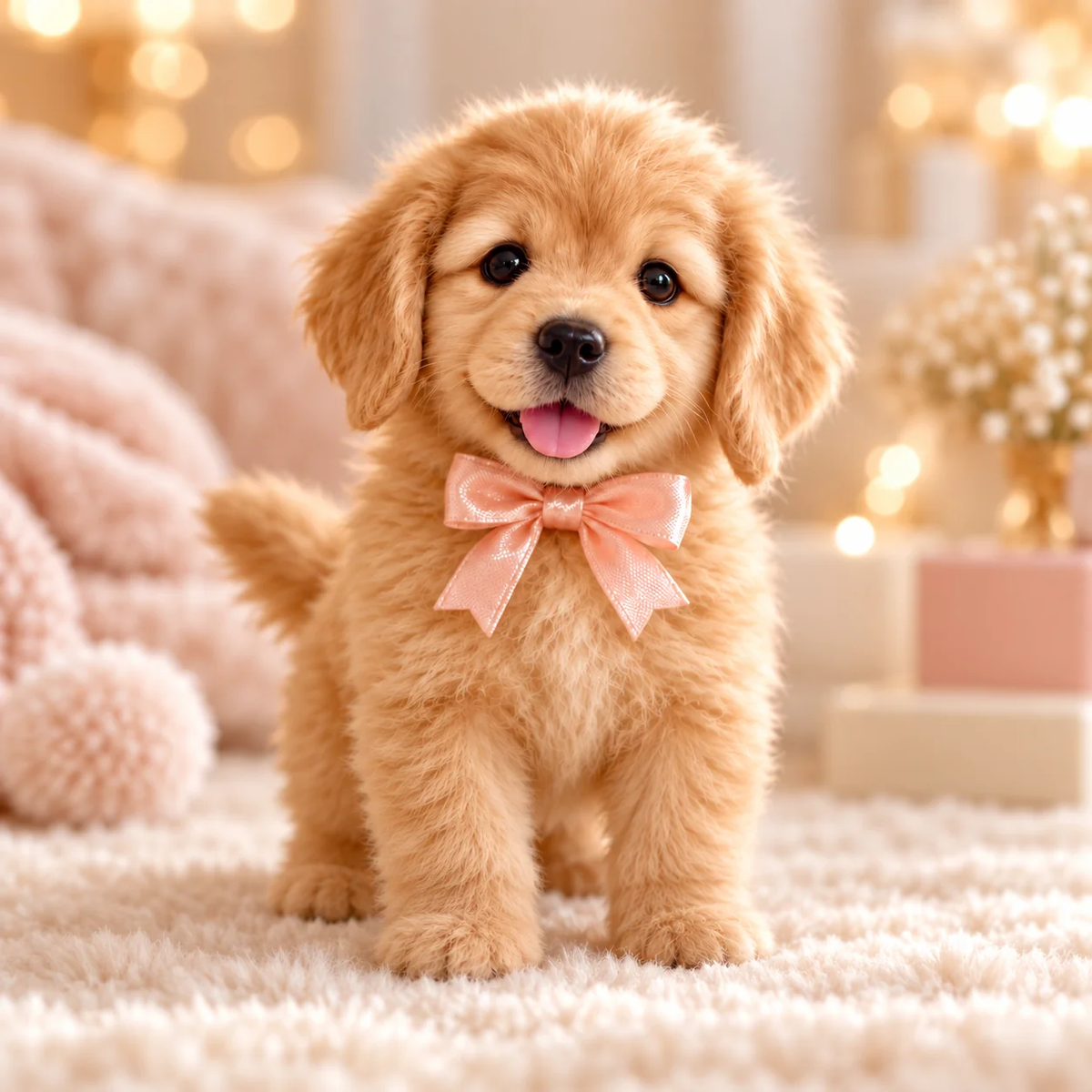 🔥Black Friday Deal🎄49% OFF🐕🐾 Golden Buddy™ Realistic Robot Golden Retriever Puppy