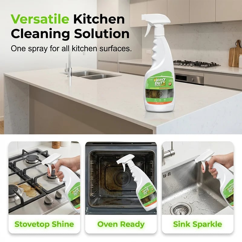 🏆Heavy Duty Kitchen Degreaser Spray