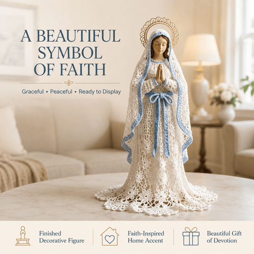 ⏳ Last Day 49% OFF – 🙏 Finished Faith-Inspired Lace Figure Collection | Intricate Openwork Details, Graceful Silhouettes & 3 Meaningful Devotional Designs ✨