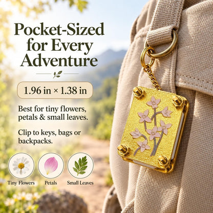 🌸🍃 Mini Portable Flower Press – Preserve Blooms & Create Lasting Keepsakes