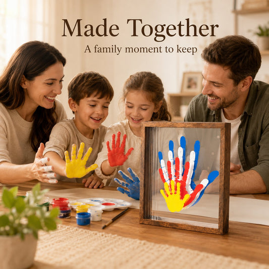 Family Handprint Frame Kit – Capture Precious Moments at Home