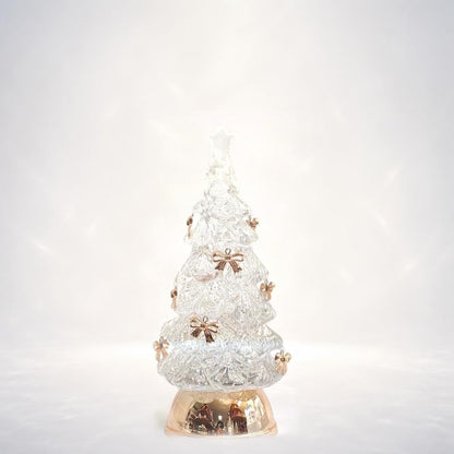 ❄️ Illuminated Musical Christmas Snow Globe Lantern – Swirling Snow, Warm Lights & Festive Music