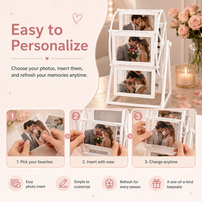 🎡 Rotating Ferris Wheel Photo Frame-Buy2 Get Free Shipping