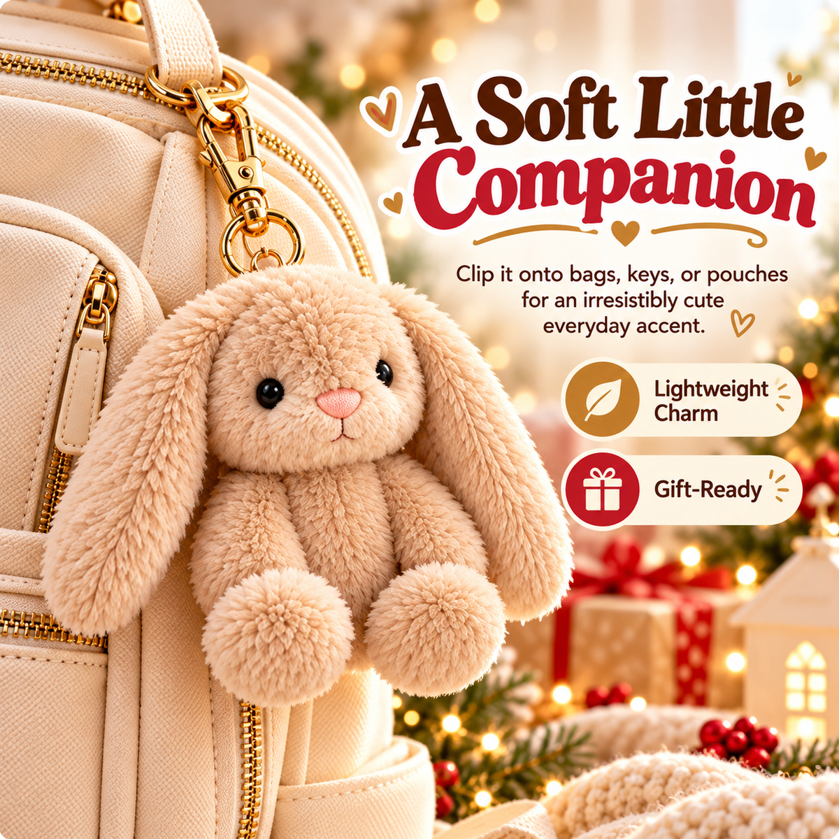 🎄24 Days of Cuddles Advent Calendar – 24 Mini Plush Charms for Christmas 🎄 (Same as the Product Shown in the Video)