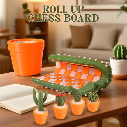 Cactus Chess Set - 3D Printed Cactichess